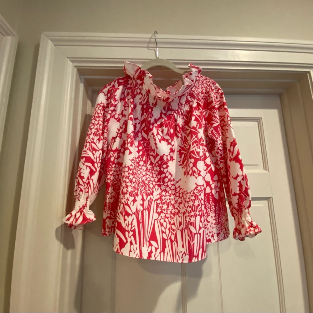 Tuckernuck off the shoulder blouse